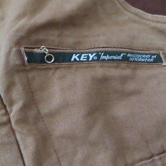 Key Imperial Coveralls XL  Quilted Insulated Vintage  Work Wear Jumpsuit - Picture 5 of 10